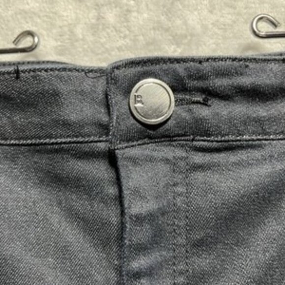 Lane Bryant High Rise Jeans Plus Size 28 Navy Blue Dark Wash Denim Jegging - Picture 2 of 7